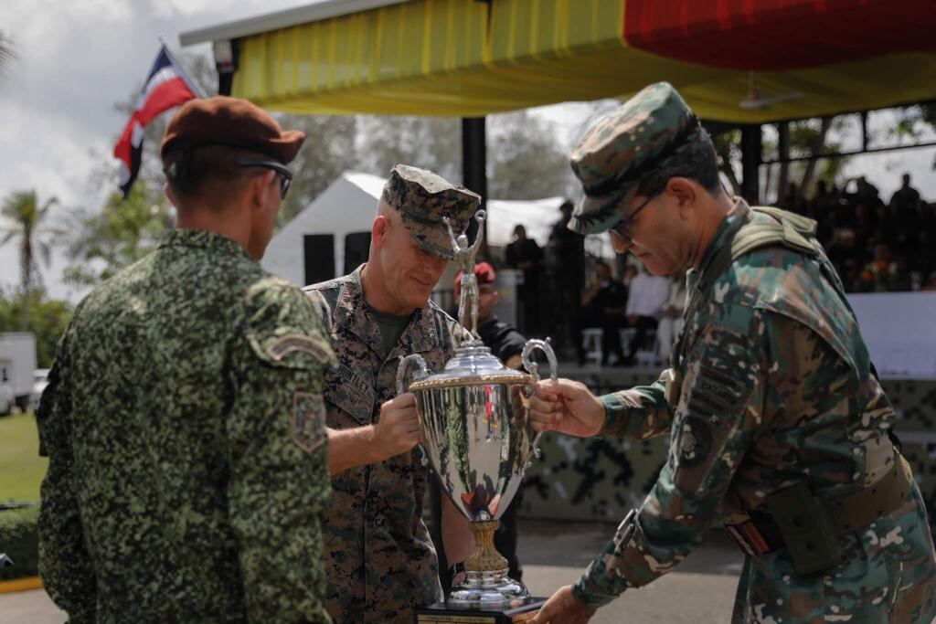 Las Fuerzas Militares de Colombia ocuparon el primer lugar de las competencias Fuerza Comando que se desarrollaron en República Dominicana.
