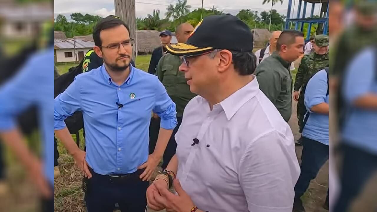 El presidente Gustavo Petro defiende aumento de aranceles.