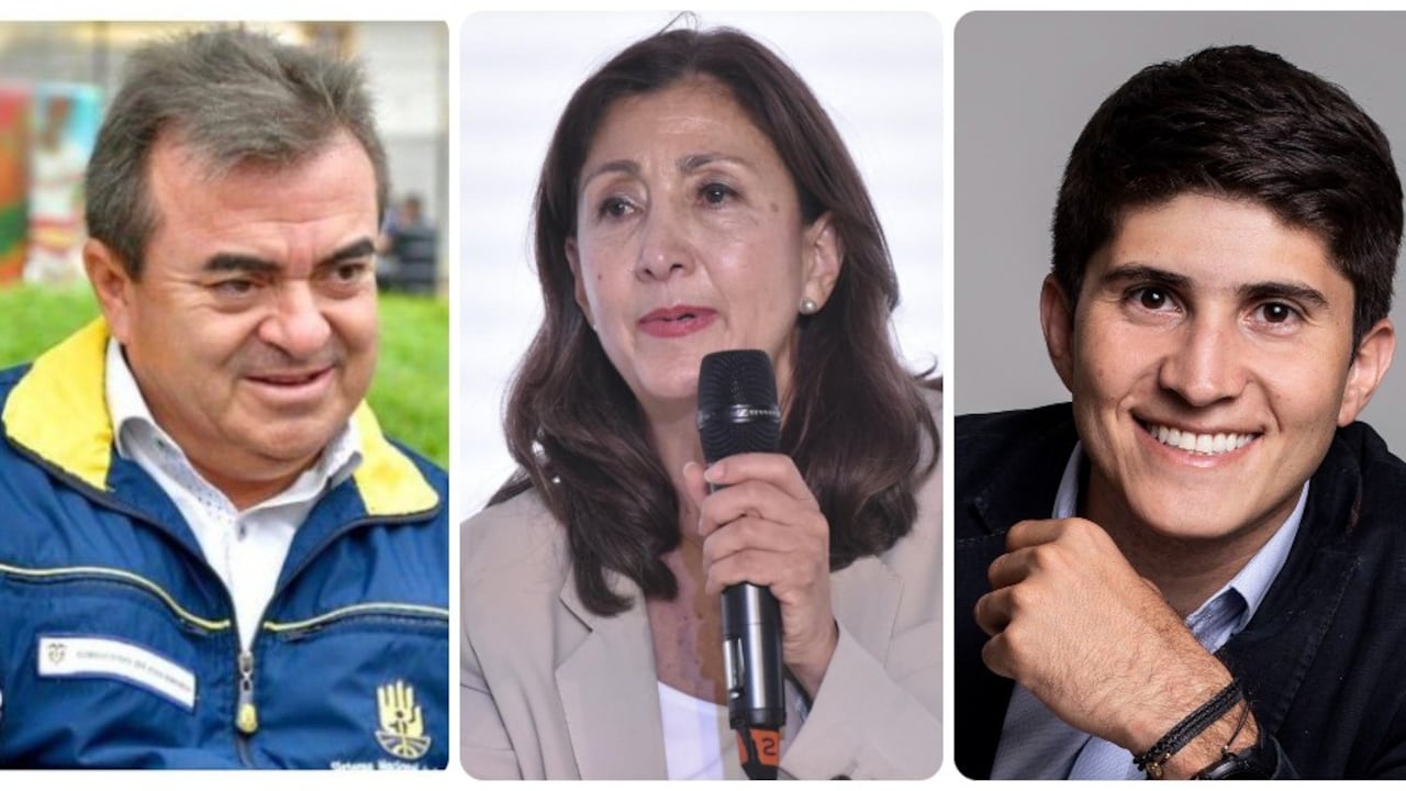 Olmedo López, Ingrid Betancourt y Wadith Manzur.