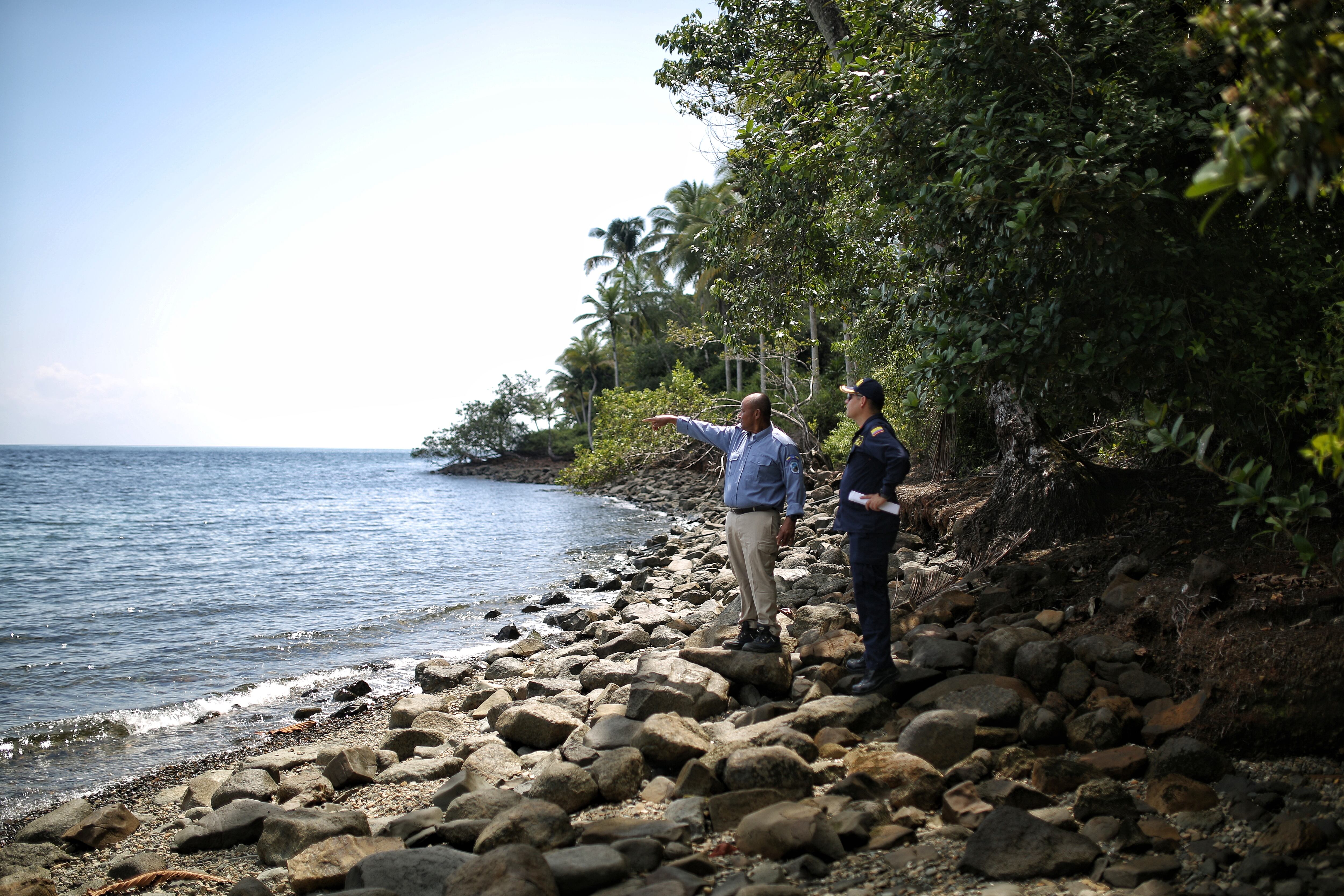 Lugar de construcción de Estación de Segundo Nivel de Guardacostas