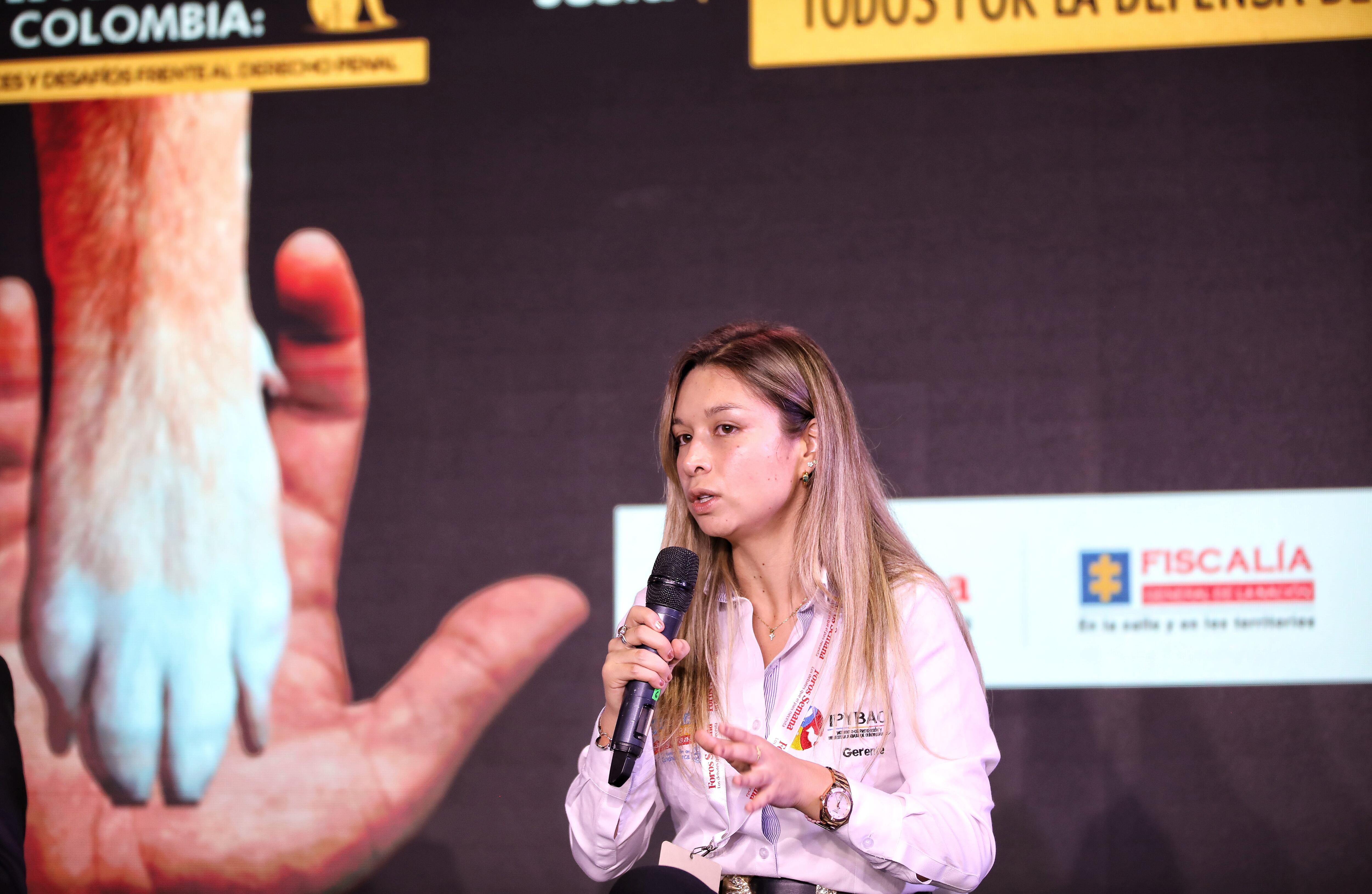 Eliana Margarita Ramírez, Gerente General del Instituto de Protección y Bienestar Animal de Cundinamarca