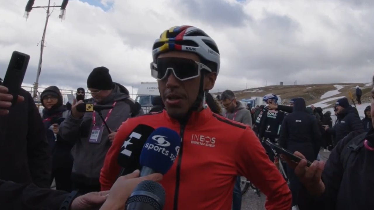 Egan Bernal, corredor zipaquireño del Netcompany Ineos.