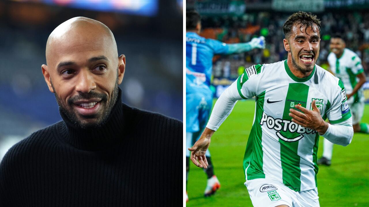 Thierry Henry escribió un mensaje a la figura de la noche para Nacional.