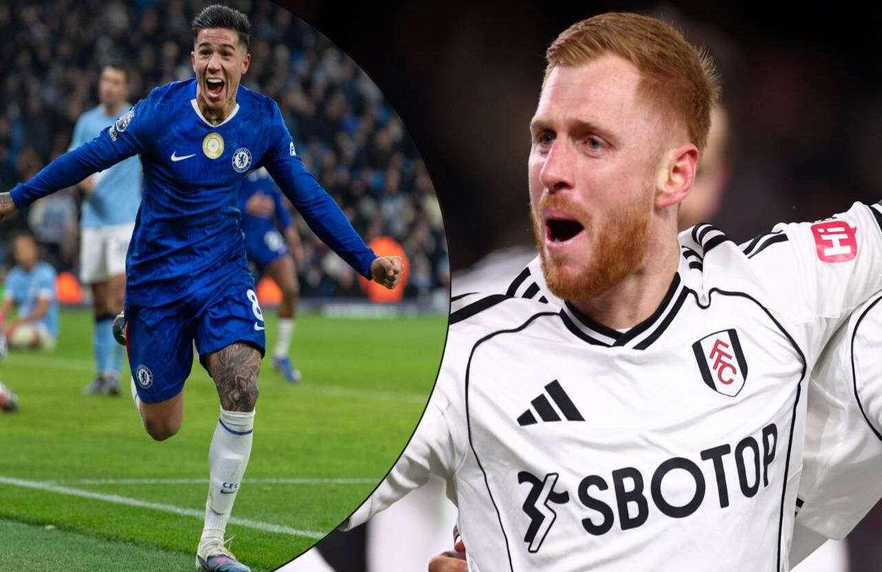 Enzo Fernández y Harrison Reed.