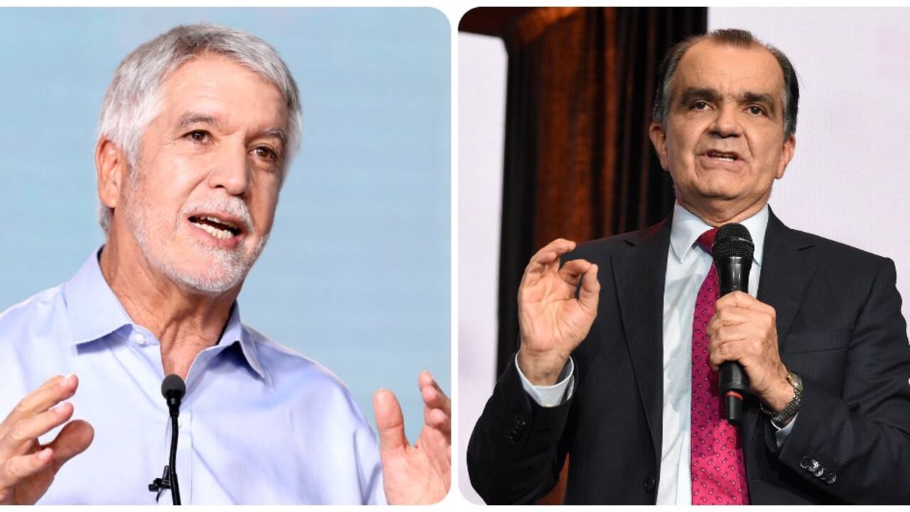 Enrique Peñalosa y Óscar Iván Zuluaga