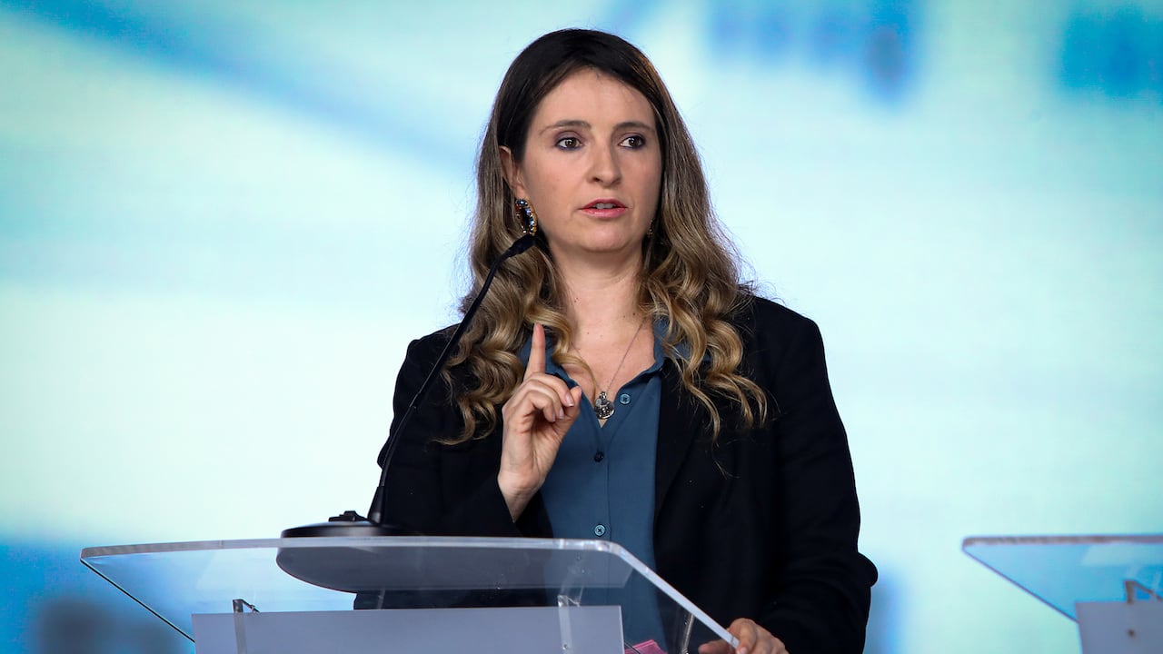 La senadora Paloma Valencia.