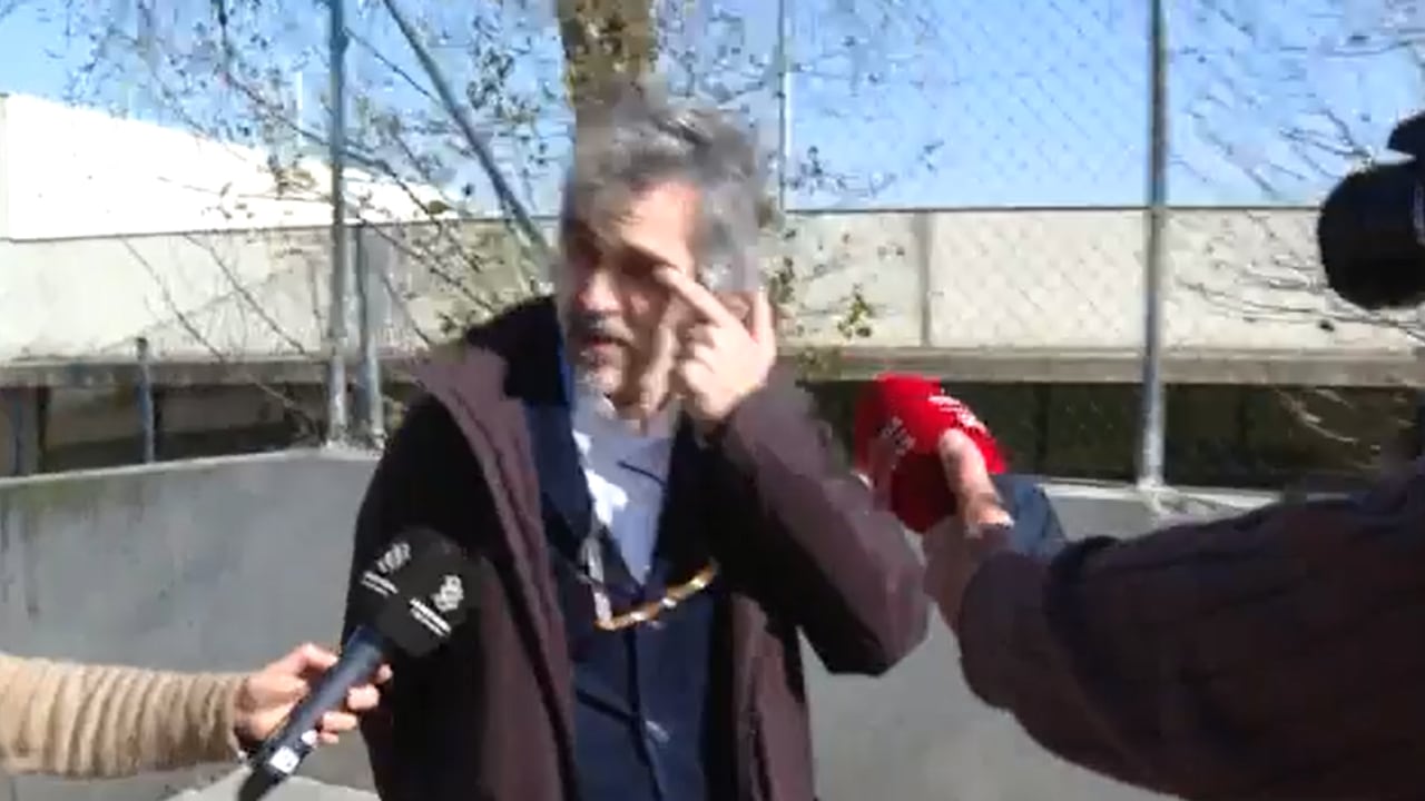 Martell solo respondió una corta frase a los medios de comunicación