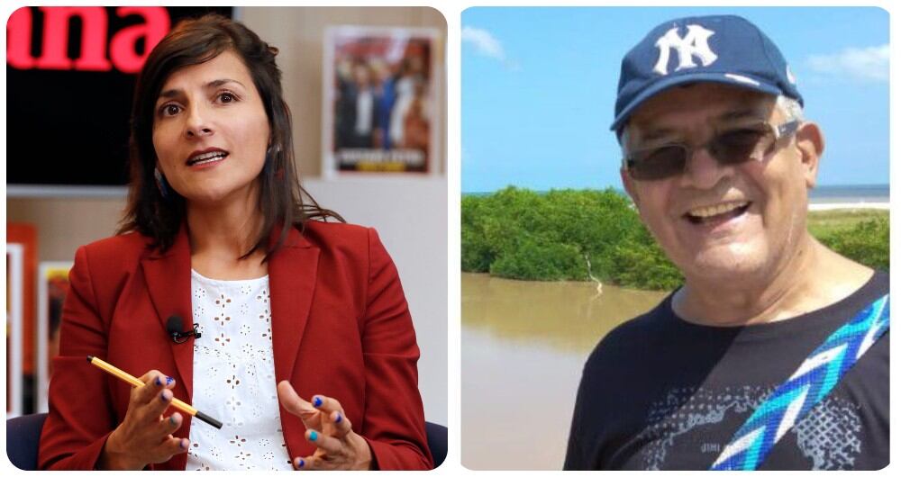 Irene Vélez e Hildebrando Vélez.