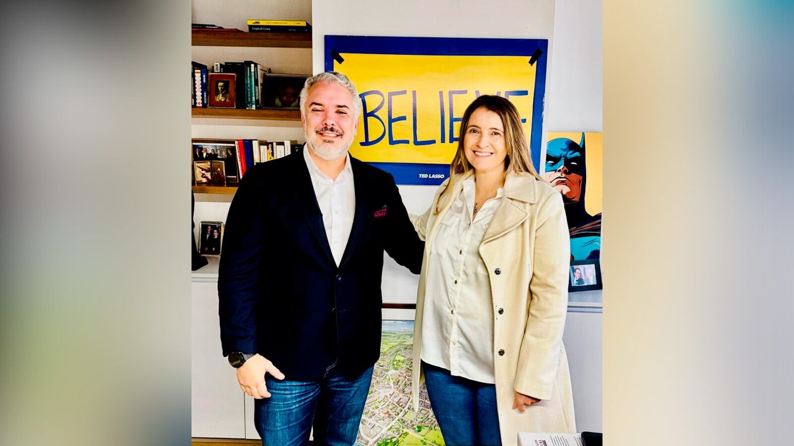 Iván Duque y Paloma Valencia.