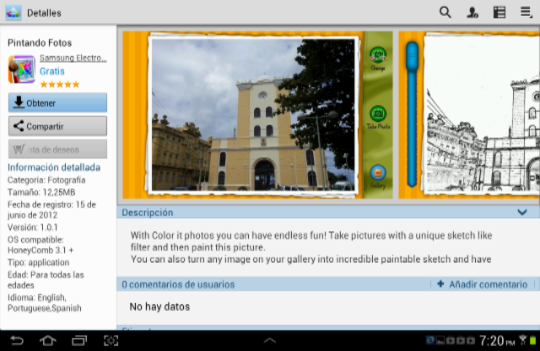 Con Pintando Fotos, puede cambiar el fondo y los colores de las imágenes.