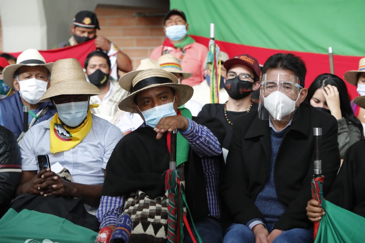 Rueda prensa La Minga