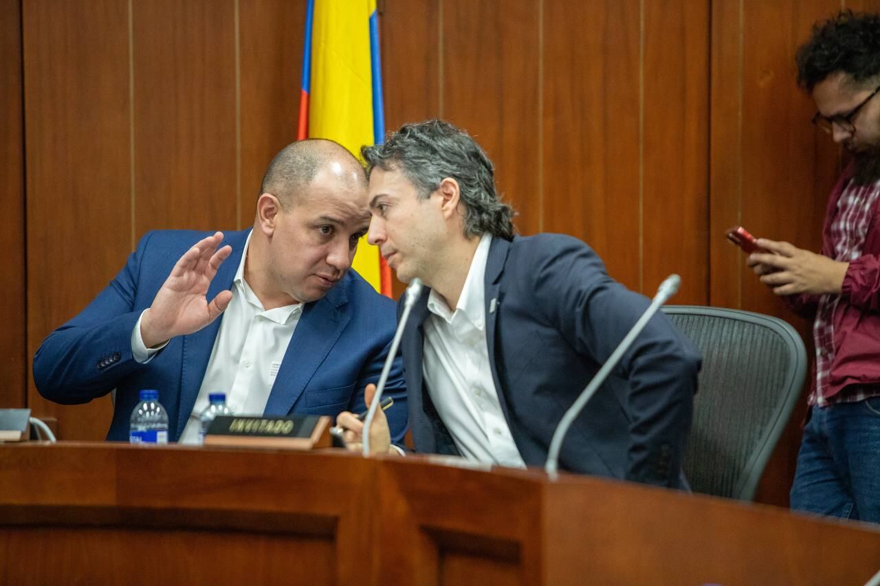 Daniel Quintero en el Congreso.