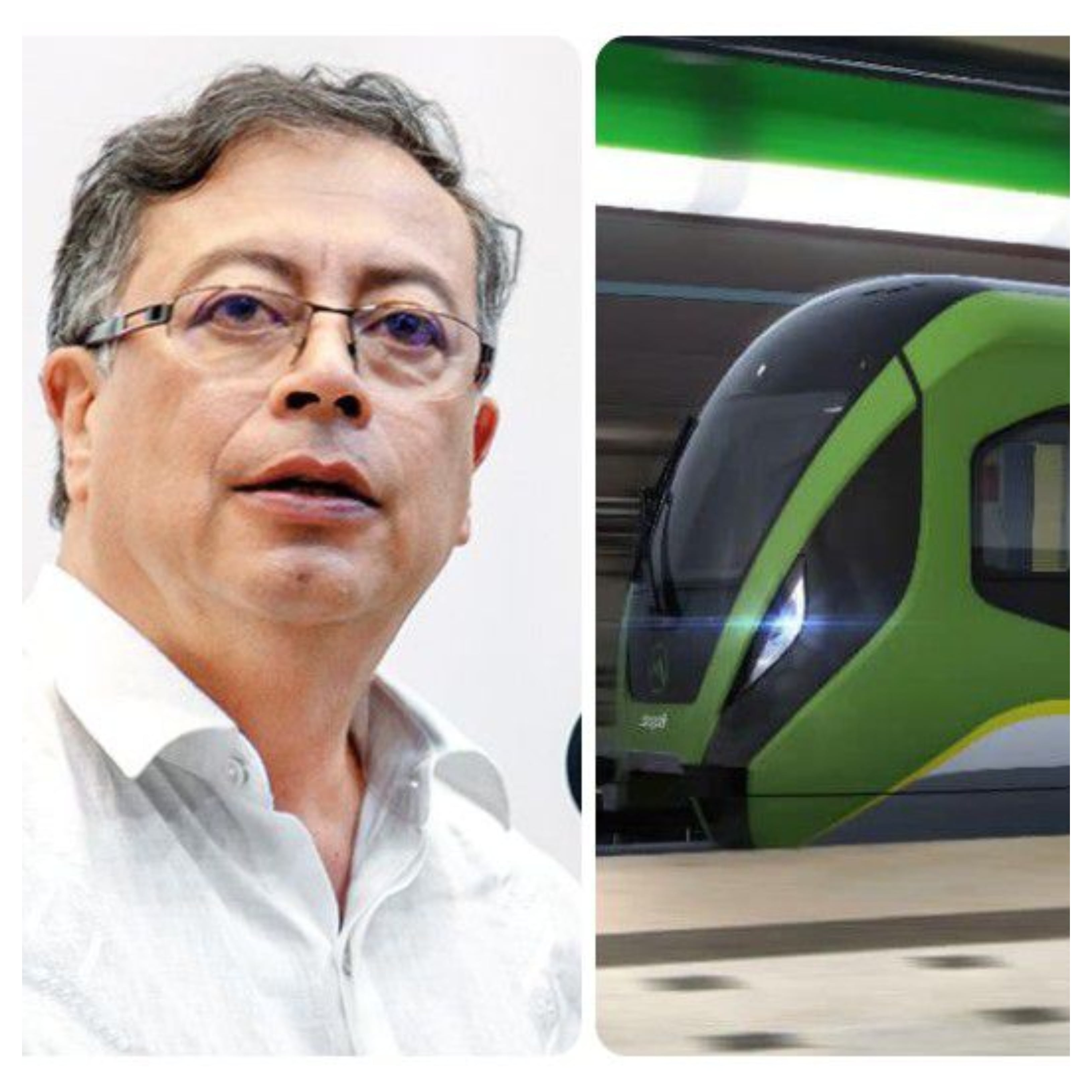 Presidente Gustavo Petro insiste en modificar el diseño original del metro de Bogotá