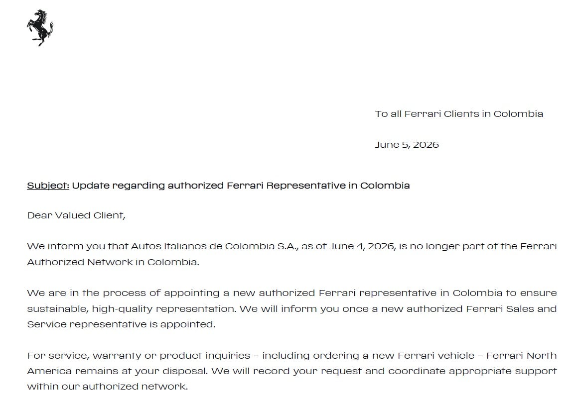 FERRARI, DOCUMENTOS