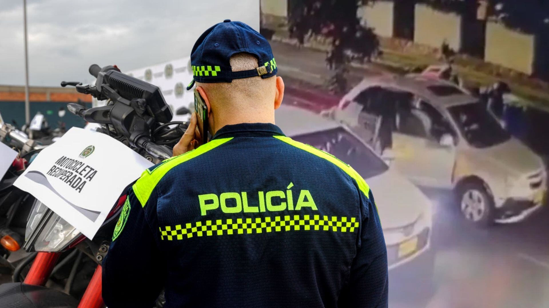 Hurto de vehículos y motos en Bogotá, cifras exclusivas de la Policía Metropolitana.