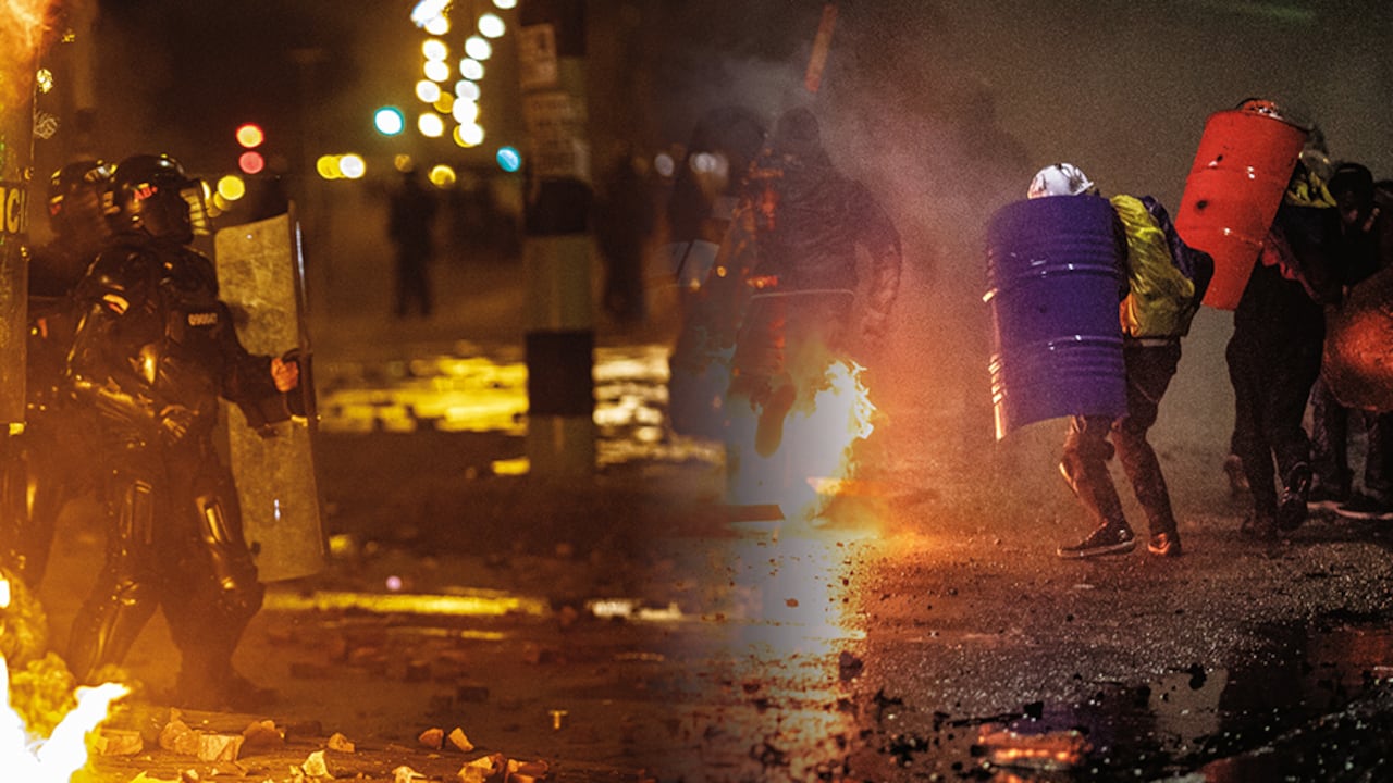 Grupos de la primera línea se tomaron varias ciudades, sitiaron los barrios, cometieron crímenes y por eso están detenidos.