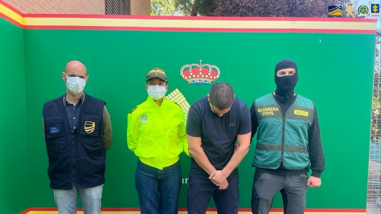 Los multimillonarios socios del Clan de Golfo, conocidos como Black Jack que fueron capturados en España.