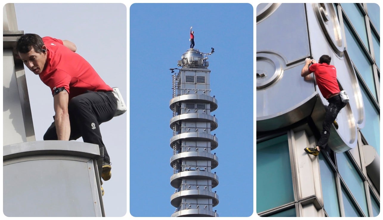 Alex Honnold escaló el famoso Taipei 101