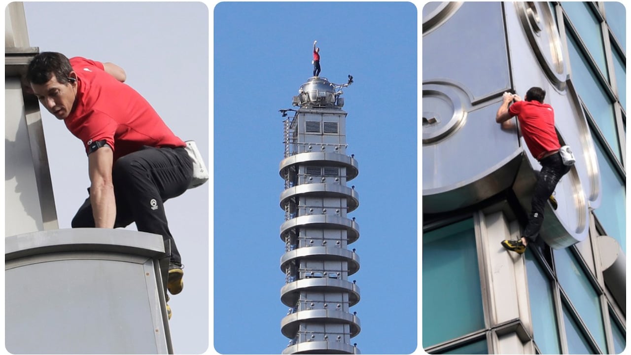Alex Honnold escaló el famoso Taipei 101.