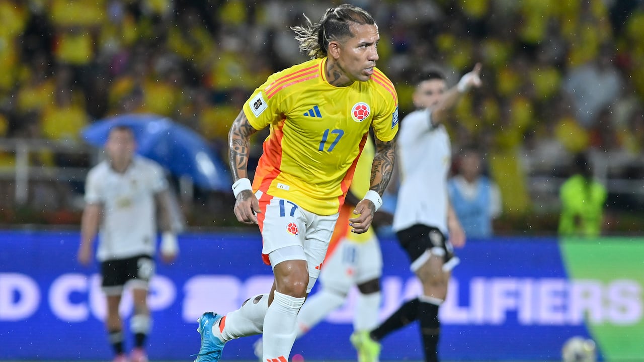 Dayro Moreno en su vuelta a Selección Colombia vs. Bolivia.