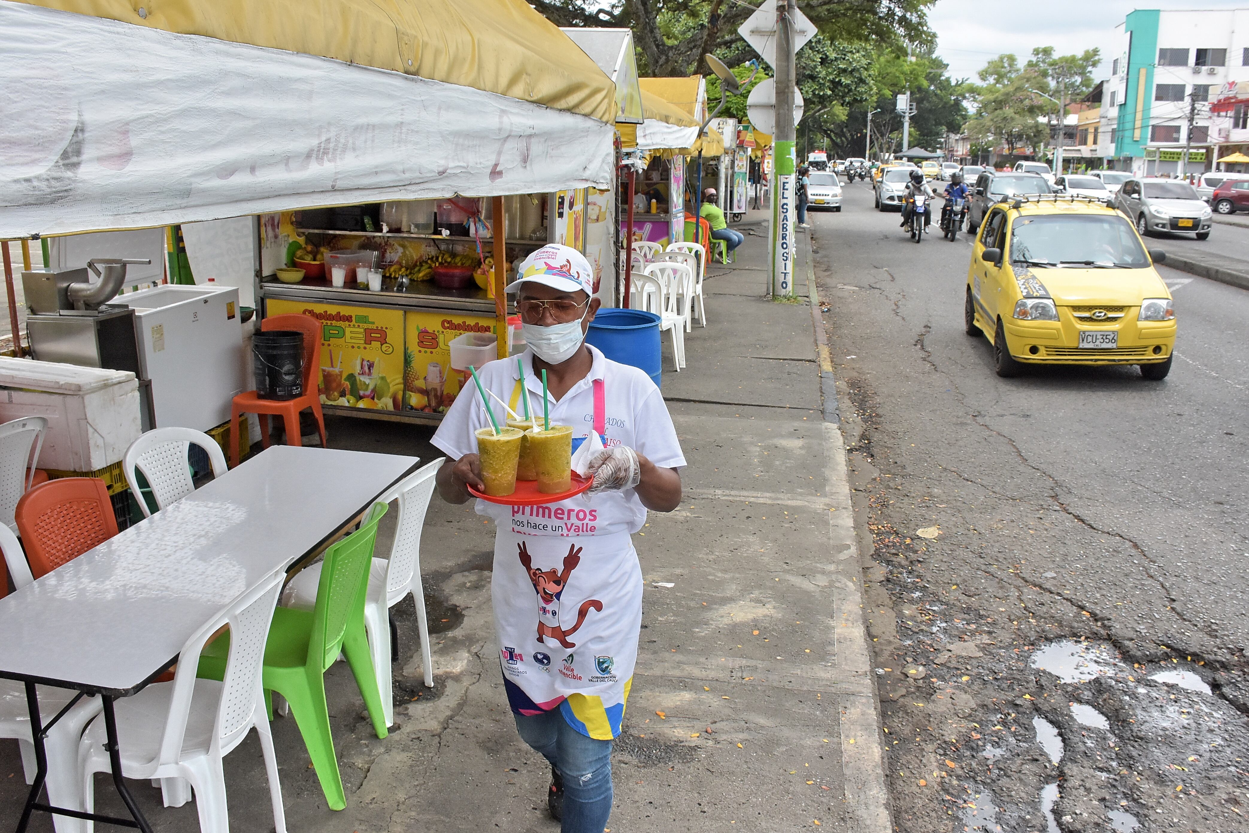 Los Comerciantes de los Cholados, hacen un llamado a las autoridades para que les brinden las medidas de seguridad necesarias y evitar hurtos en la zona.