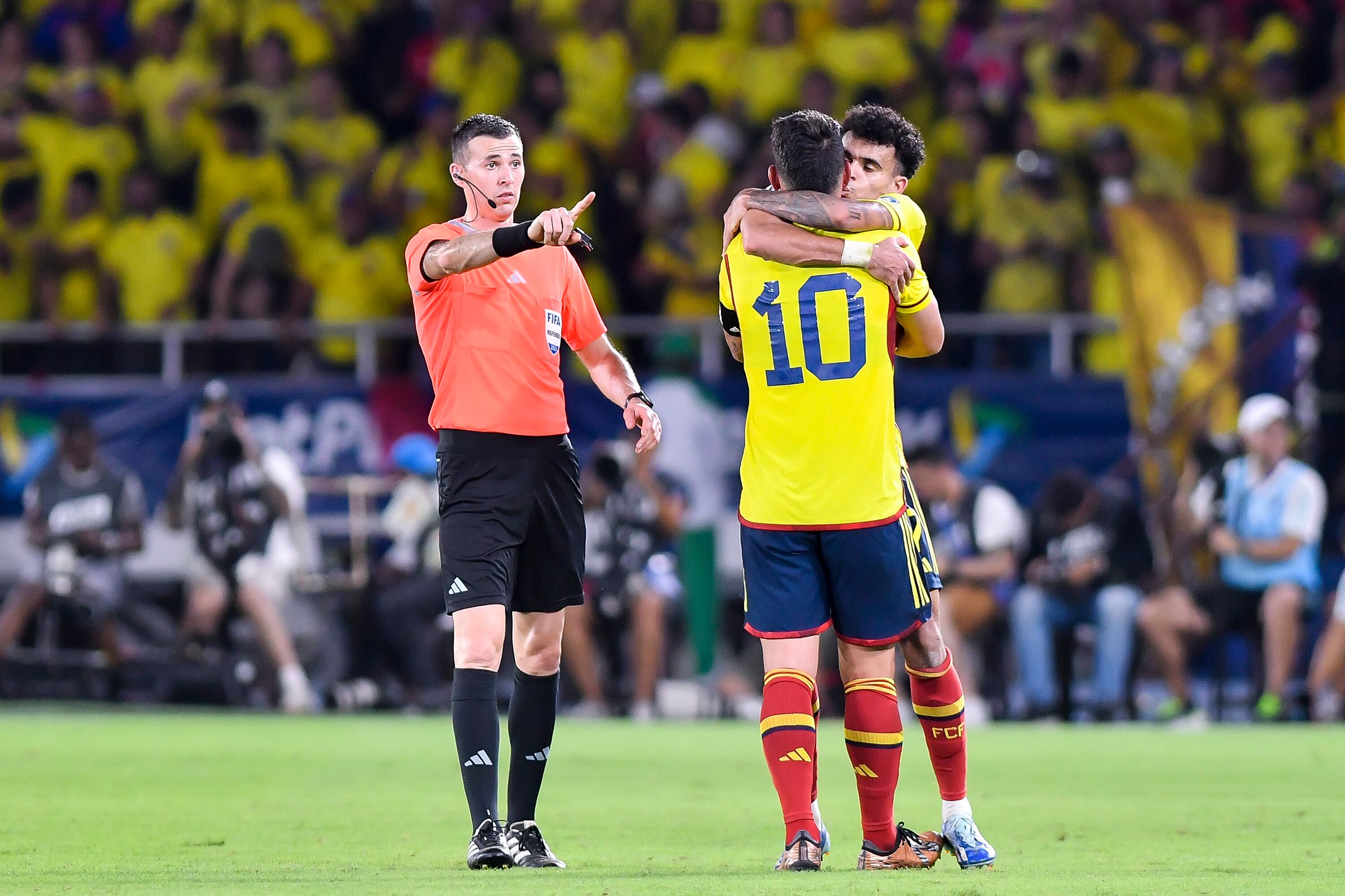 James Rodríguez y Luis Díaz, referentes de la Selección Colombia.
