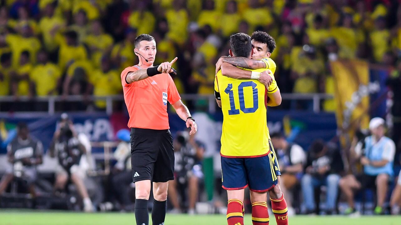 James Rodríguez y Luis Díaz, referentes de la Selección Colombia.