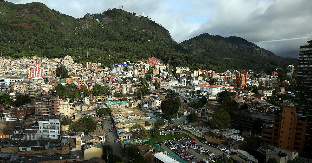 Cerros Orientales de Bogotá. (Foto: Daniel Reina Romero / SEMANA)
