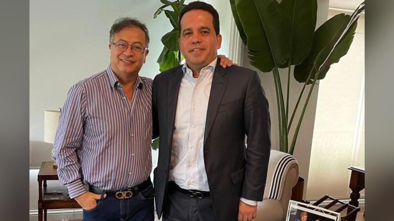 Durante la campaña presidencial, el senador Carlos Andrés Trujillo se reunió con el ahora presidente Gustavo Petro.