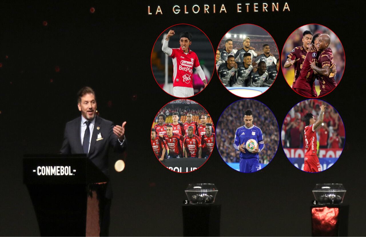 Sorteos de Copa Libertadores y Sudamericana 2026. Seis equipos colombianos sabrán sus rivales el 19 de marzo