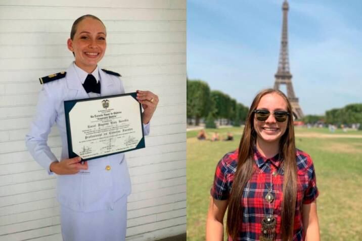 Karol Dayana Ríos Heredia, una integrante de la Armada Nacional que falleció en un trágico accidente de tránsito en la isla de San Andrés