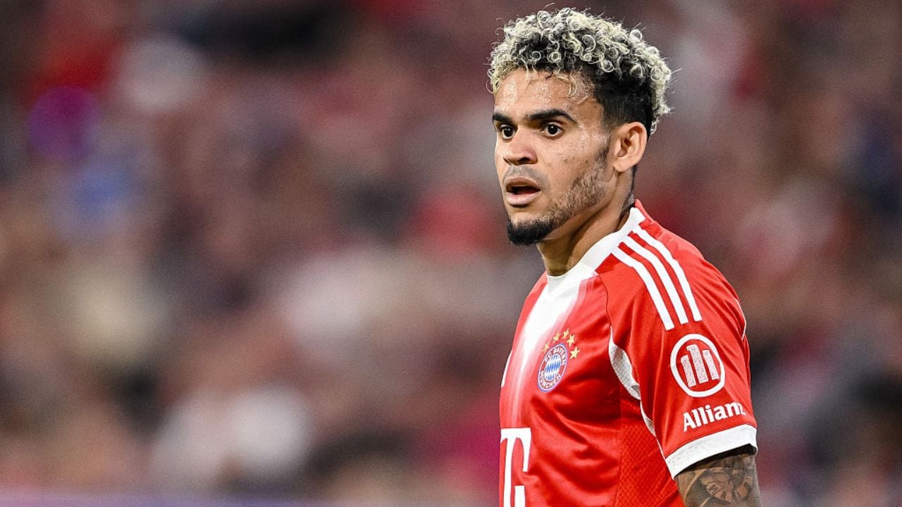 Luis Díaz con Bayern Múnich.