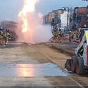 La explosión se registró en la Av. Primero de Mayo con carrera 67.