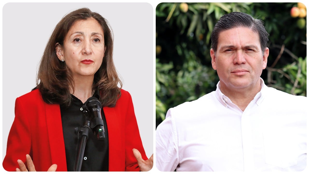 Ingrid Betancourt y Juan Carlos Pinzón.