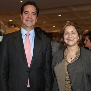Frank Pearl y María Victoria Llorente.