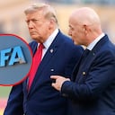 Gianni Infantino y Donald Trump