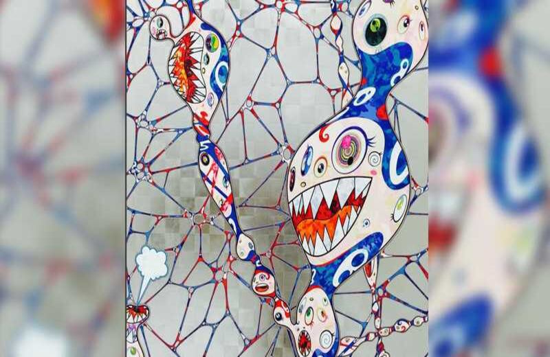 El artista contemporáneo japonés Takashi Murakami publica, de vez en cuando, algunas de sus obras en Instagram.