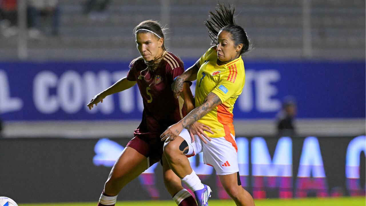 Colombia vs. Venezuela por la Copa América Femenina 2025.