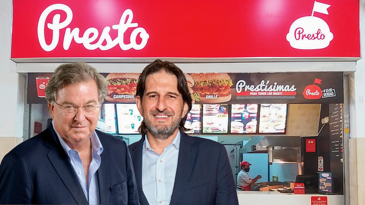 Jaime Gilinski, presidente del Grupo Nutresa, y Felipe Baquero, presidente de Alimentos al Consumidor del Grupo Nutresa, confirmaron que Presto mantendrá su identidad propia.