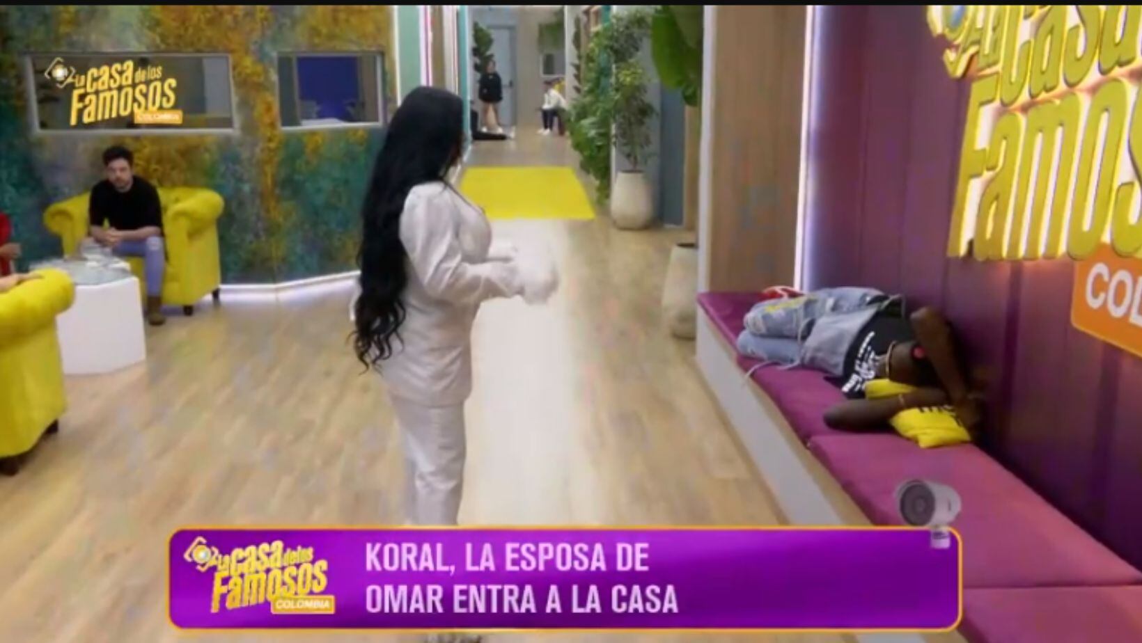 ‘La casa de los famosos’: Koral Costa apareció cómo invitada y la reacción de Omar Murillo se robó el show