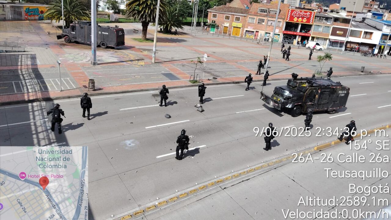 Enfrentamientos en la Universidad Nacional