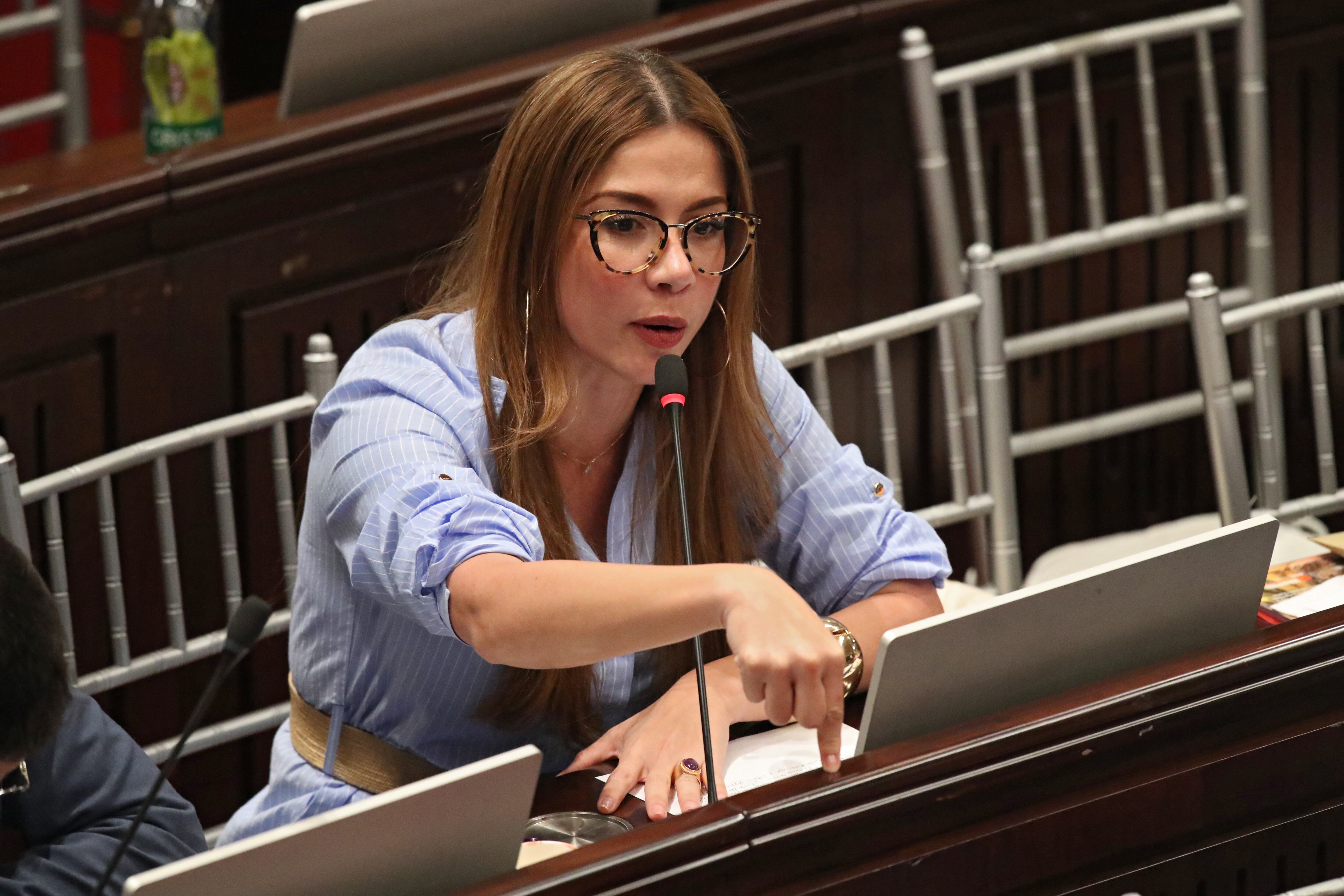 Catherine Juvinao representante a la Camara por la Alianza Verde. 
Cathy Juvinao
 Cámara de Representantes para el tercer periodo legislativo
Bogota 20 de julio del 2024
Foto Guillermo Torres Reina / Semana