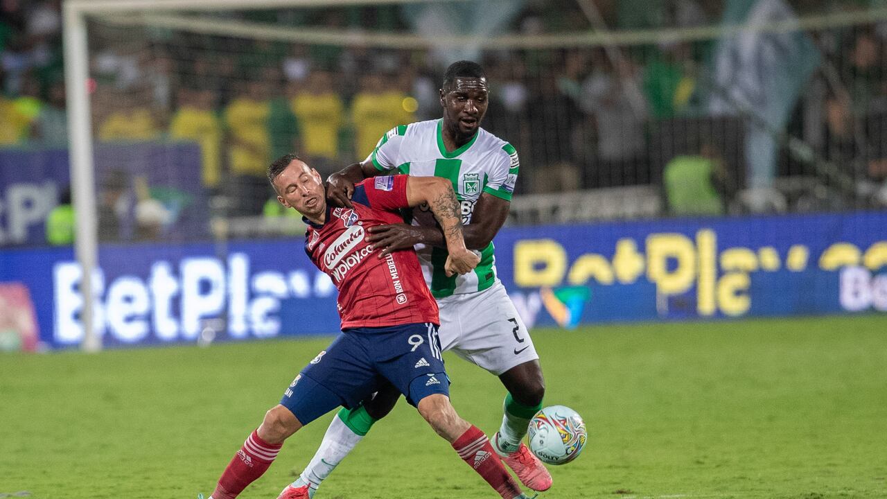 25 de marzo de 2023. Atletico Nacional enfrento a Independiente Medellin en juego válido por la fecha 10 de la liga BetPlay I. (Colprensa)