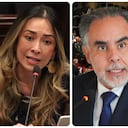 Gustavo Petro, Katherine Miranda y Armando Benedetti.