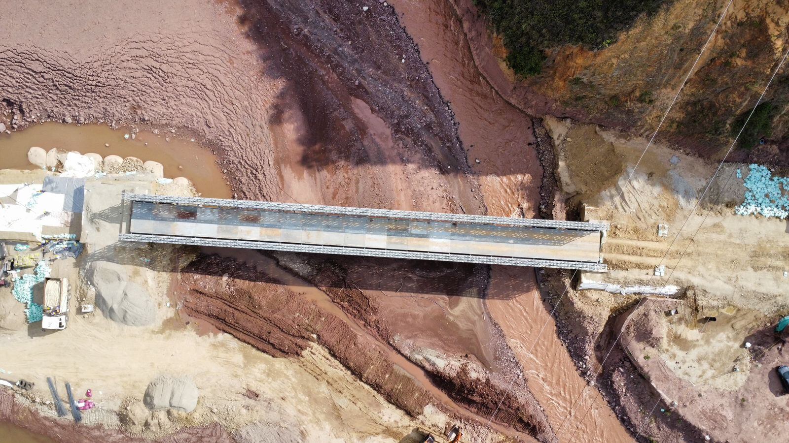 Aún no se ha anunciado una fecha para habilitar la vía.