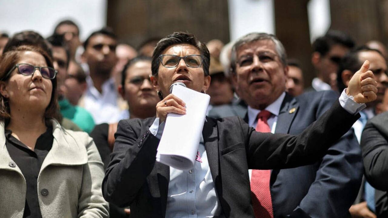 Juanita Goebertus y Claudia López