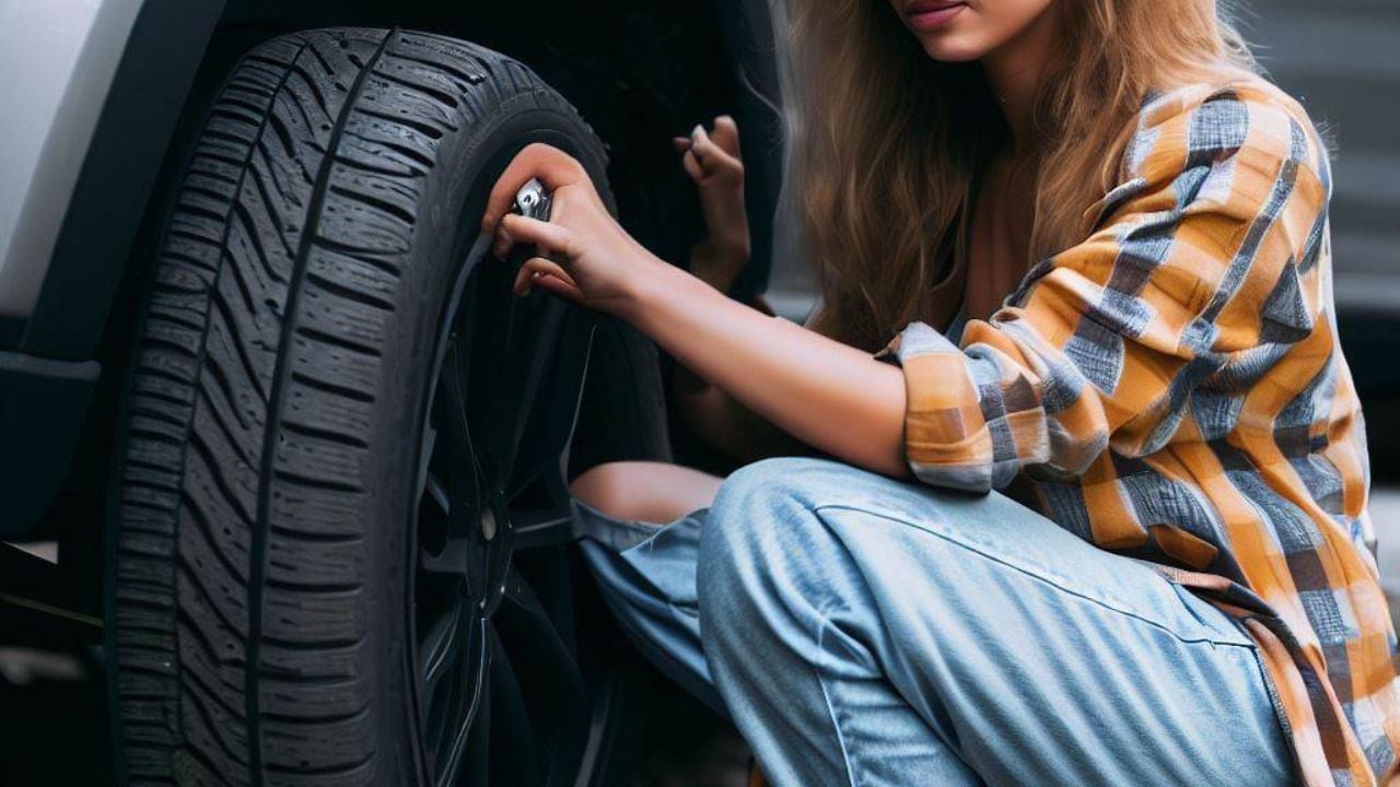 El truco para limpiar las llantas del coche para que estén brillantes.