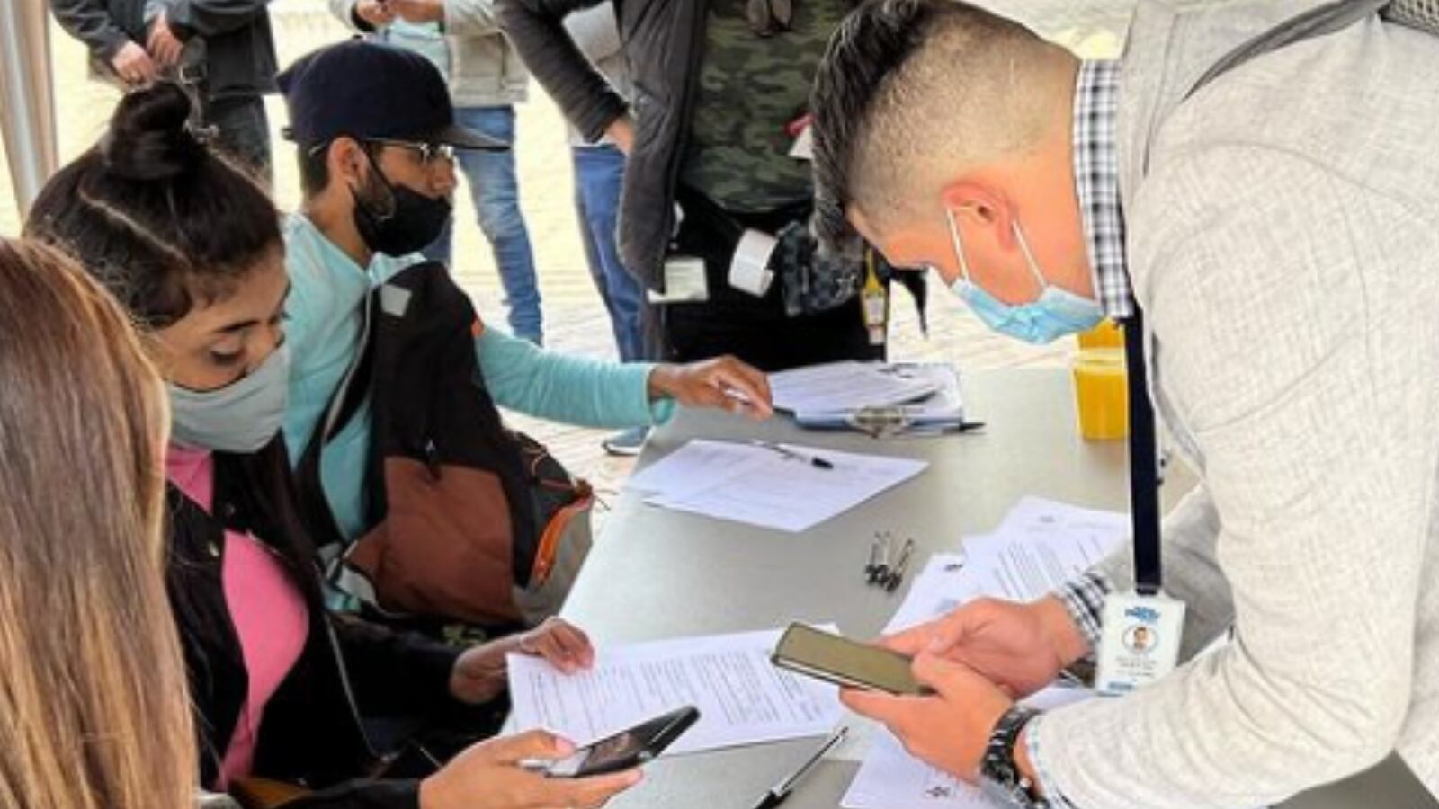 Migrantes venezolanos