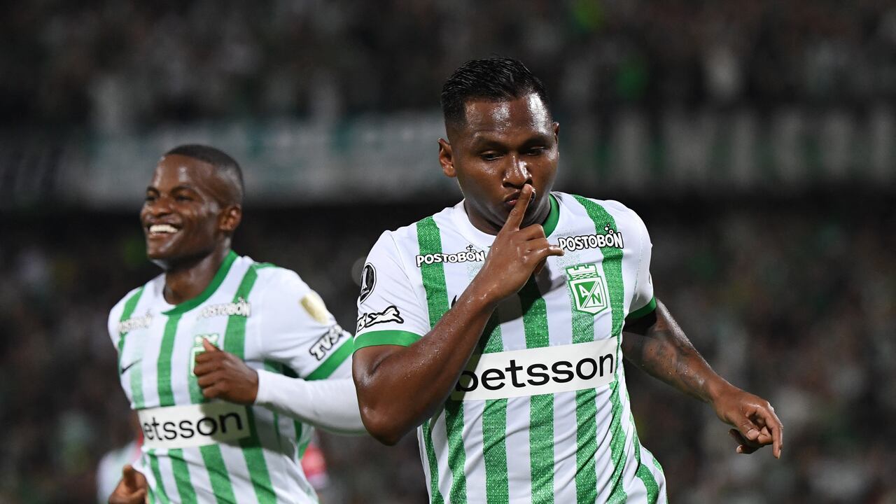 Alfredo Morelos, figura de Atlético Nacional