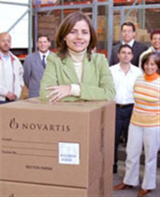 Trabajadores de Novartis